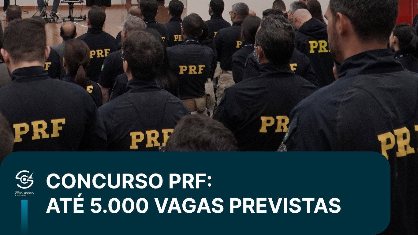 Concurso PRF 2026: até 5.000 vagas previstas, veja tudo