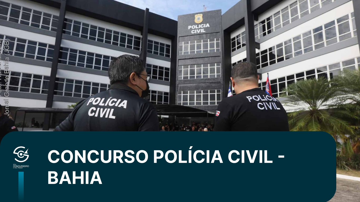 Concurso PC BA 2026: AOCP definida para 750 vagas