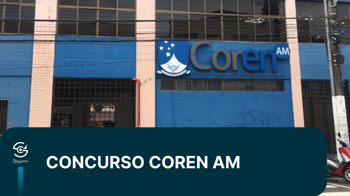 Concurso Coren AM 2026: edital, vagas e salário