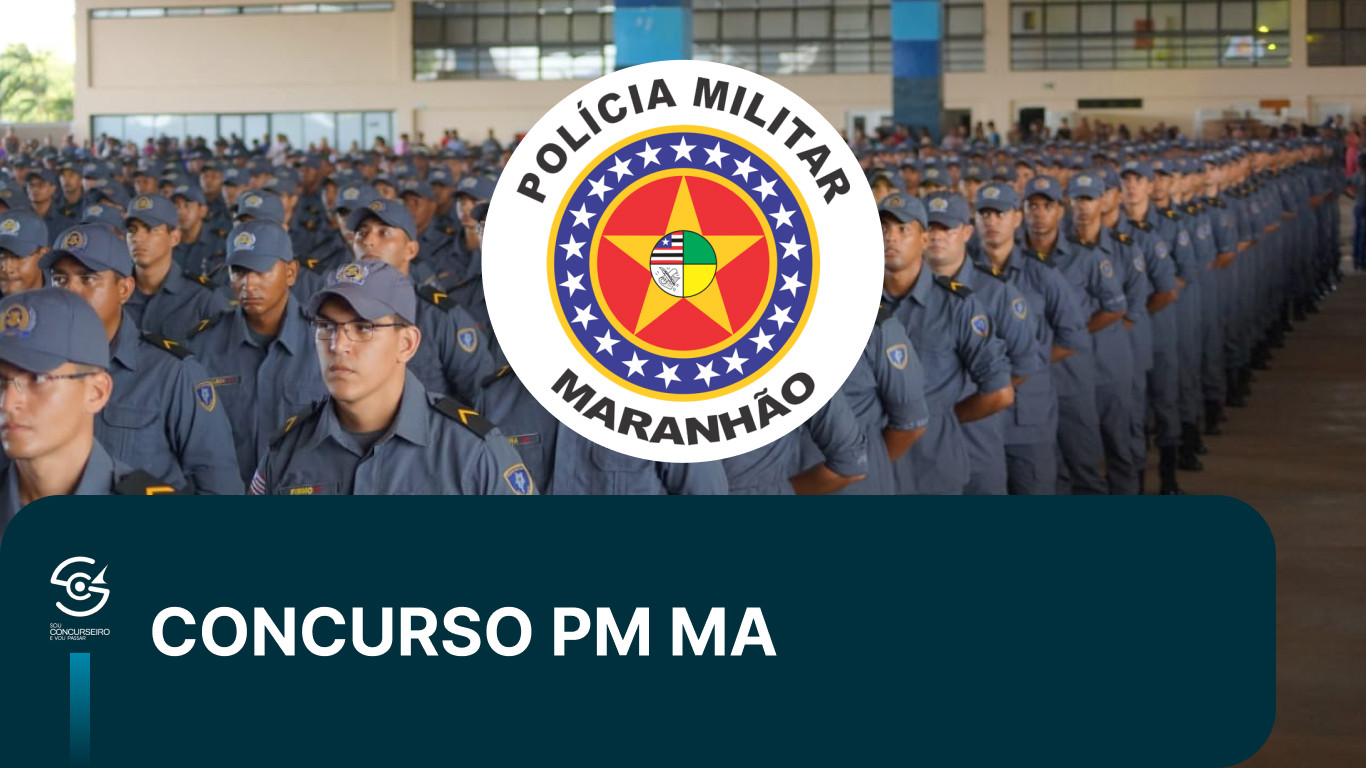 Concurso PM MA 2026: 1.000 Vagas, Salário até R$ 12 mil