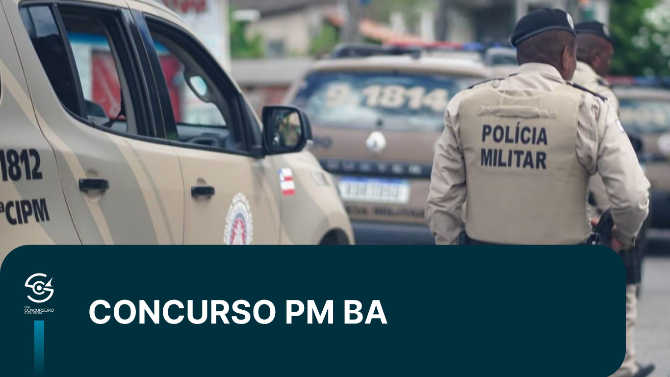 Concurso PM BA 2026: 2 mil vagas previstas