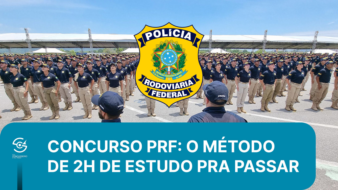 Método 2 Horas PRF: Como Estudar Pouco e Focar no Certo
